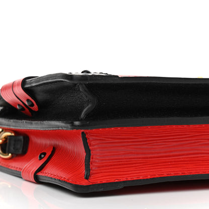 Louis Vuitton Epi Trunk Clutch Red 8 of 9