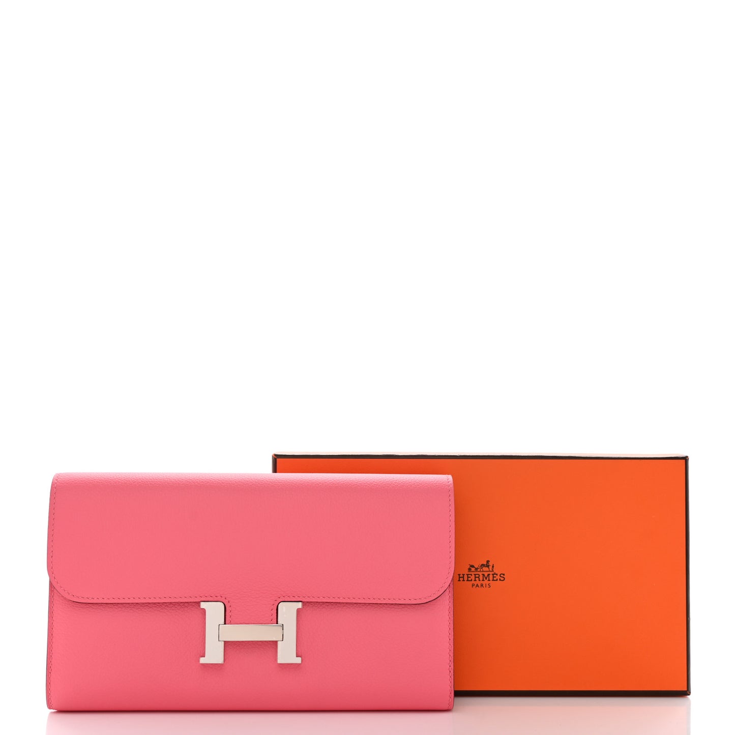Evercolor Constance Long Wallet Rose Lipstick