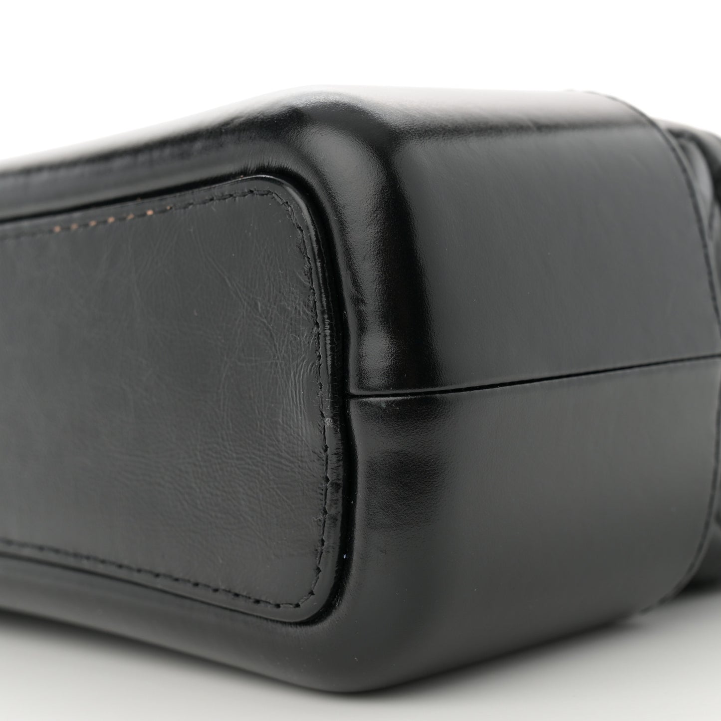 Aged Calfskin Quilted Medium Gabrielle Hobo So Black