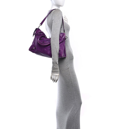 Balenciaga Agneau Classic Hardware City Ultraviolet 2 of 11