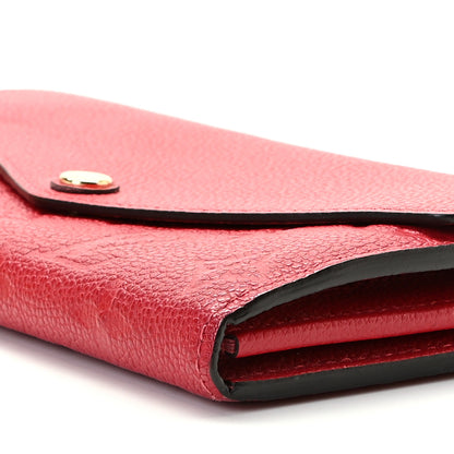 Louis Vuitton Empreinte Sarah Wallet Red Scarlet 5 of 9