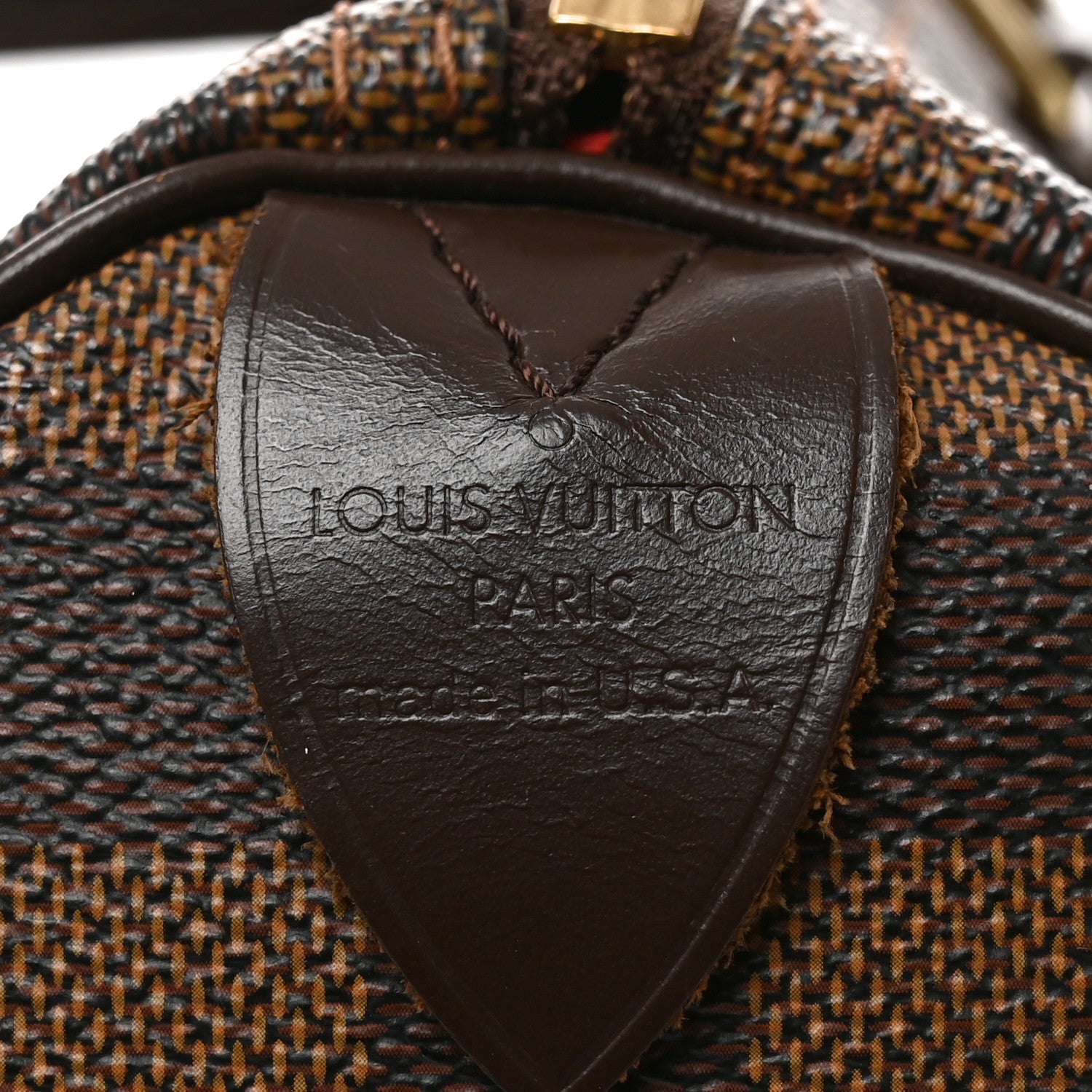Louis Vuitton Damier Ebene Speedy 30 6 of 10