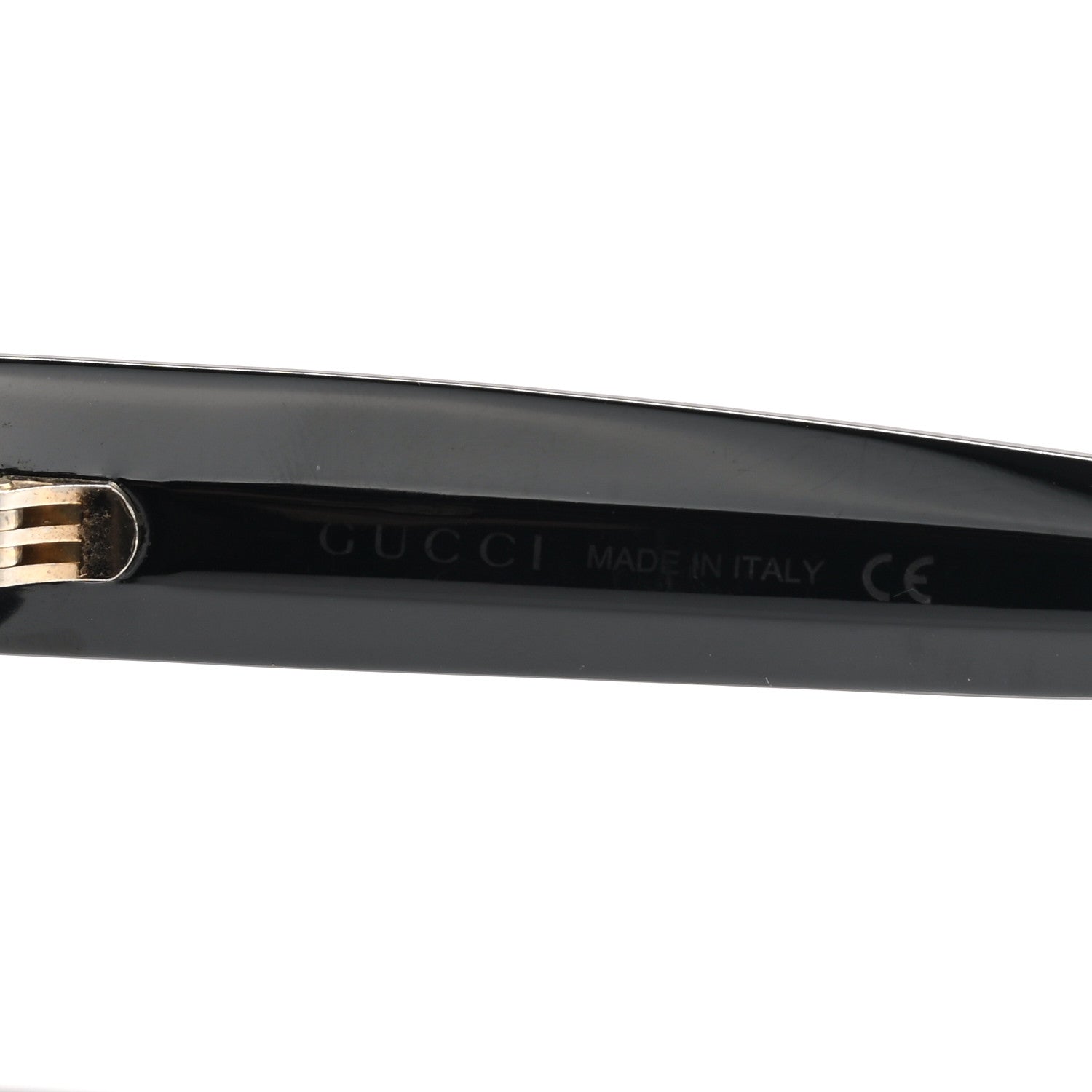 Gucci Acetate Crystal Star Round Frame Sunglasses GG0208S Black 5 of 8