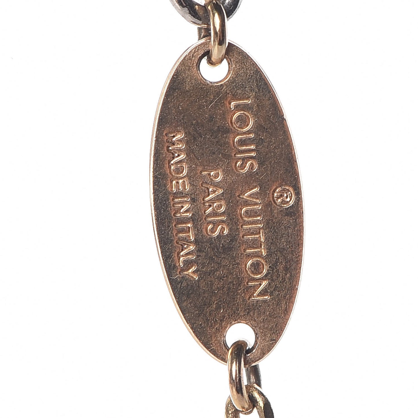 Logomania Necklace Silver Gold