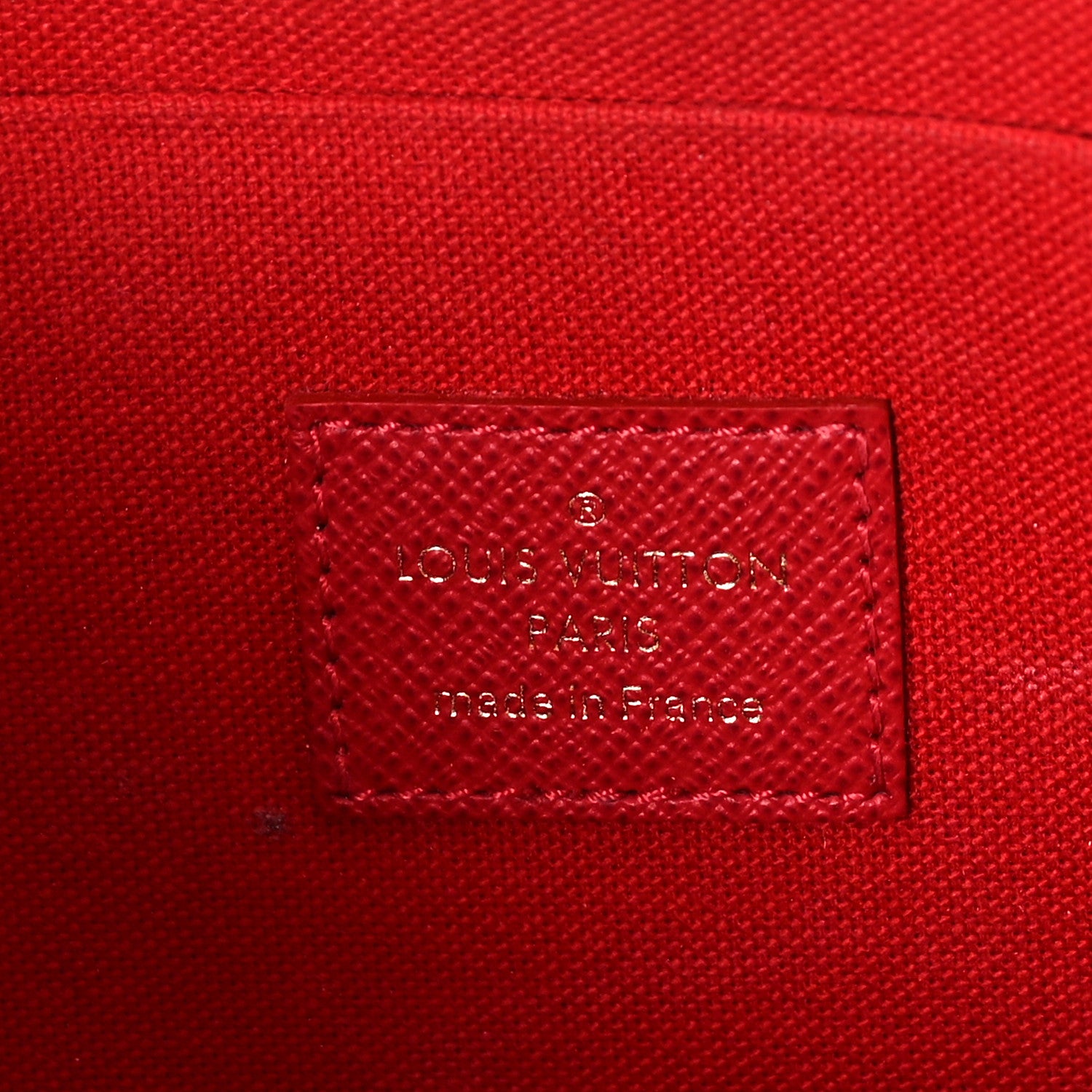 Louis Vuitton Damier Ebene My LV World Tour Pochette Felicie Chain Wallet Coquelicot 6 of 9