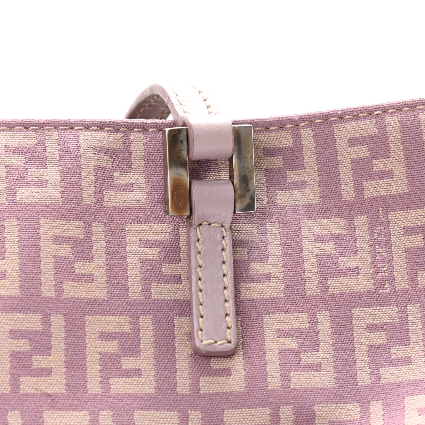 Zucchino Cuoio Shopping Tote Lilla