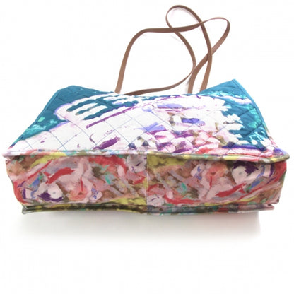 Chanel Canvas Quilted Large Watercolor Tote 4 of 11