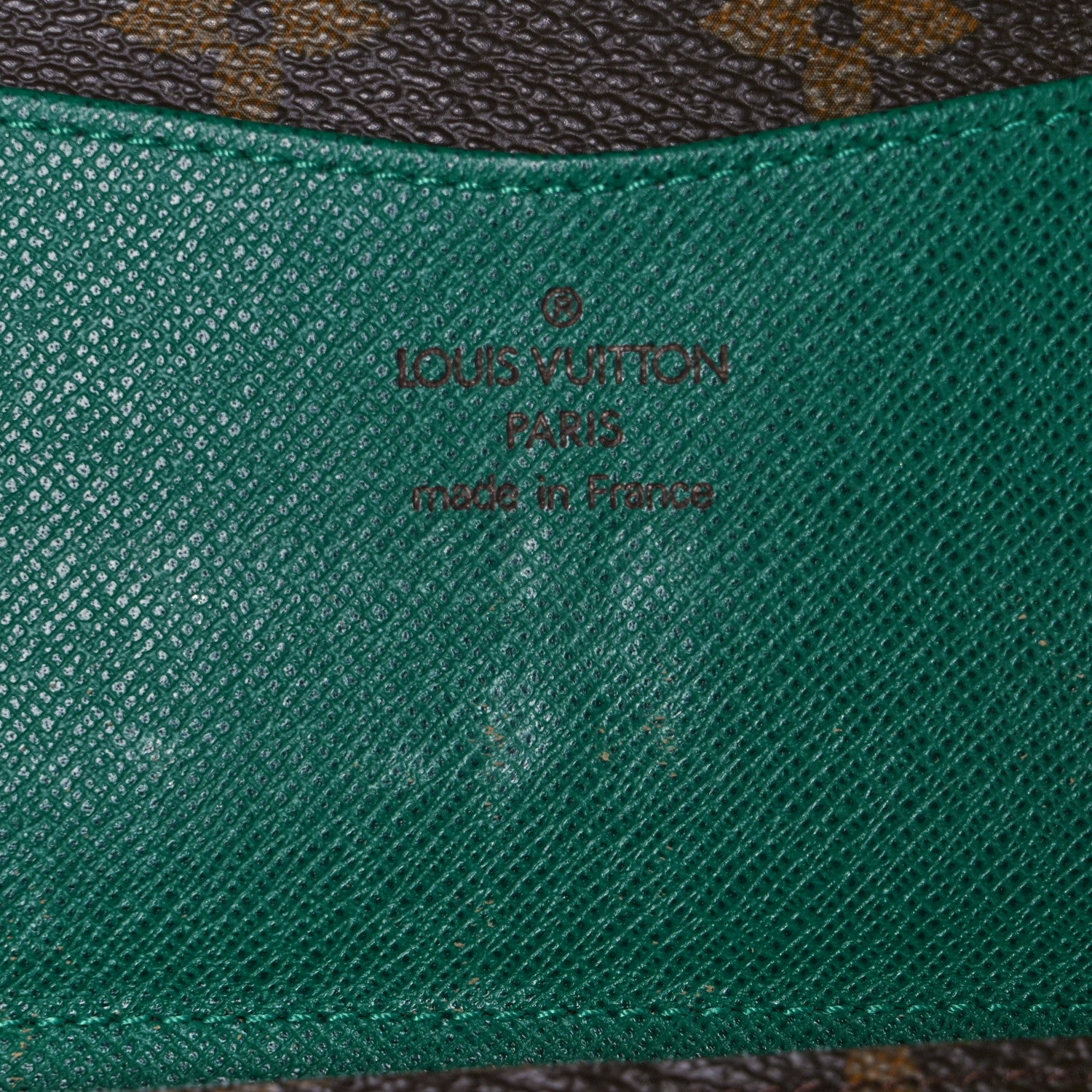 Louis Vuitton Monogram Josephine Wallet Vert 7 of 9