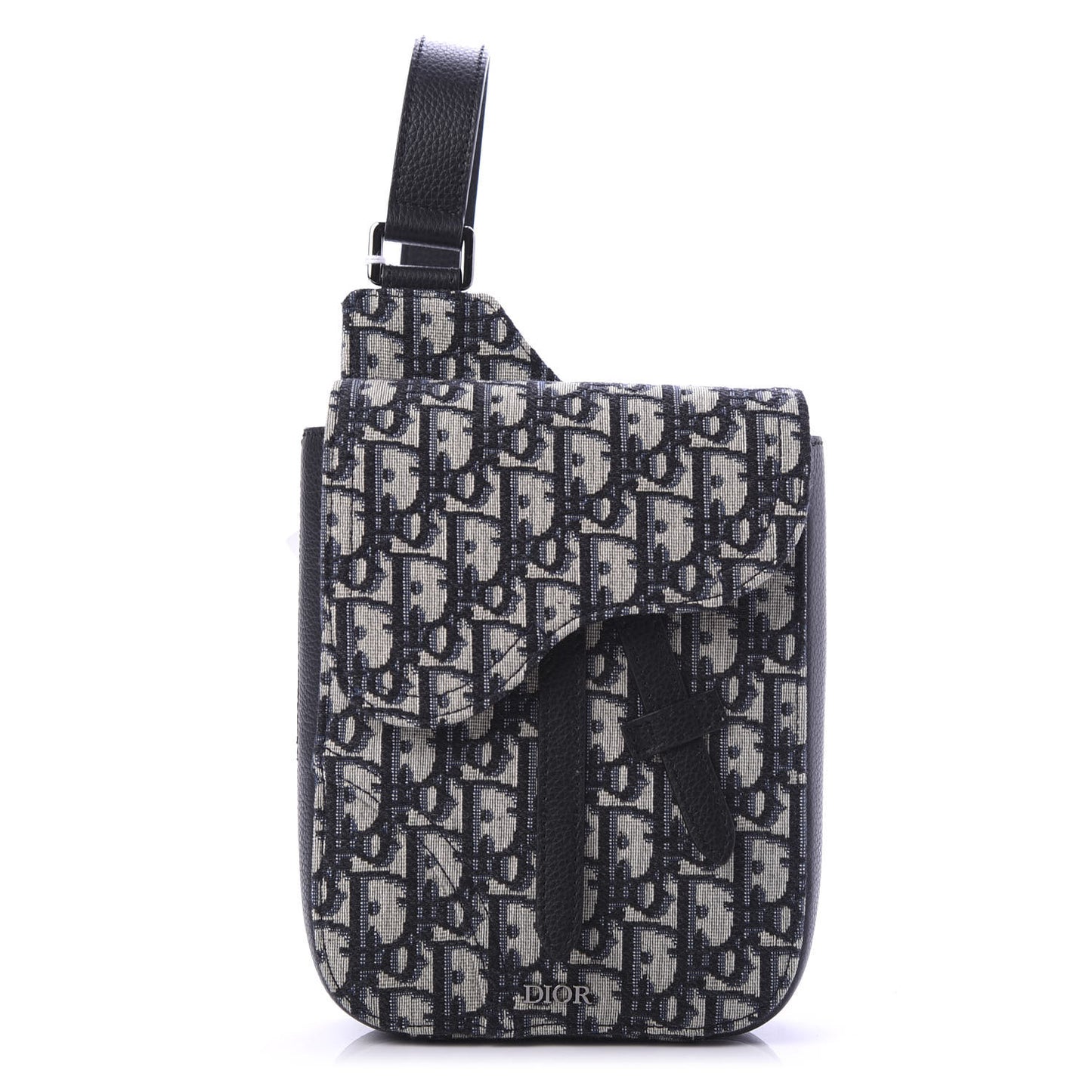 Oblique Saddle Pouch Blue