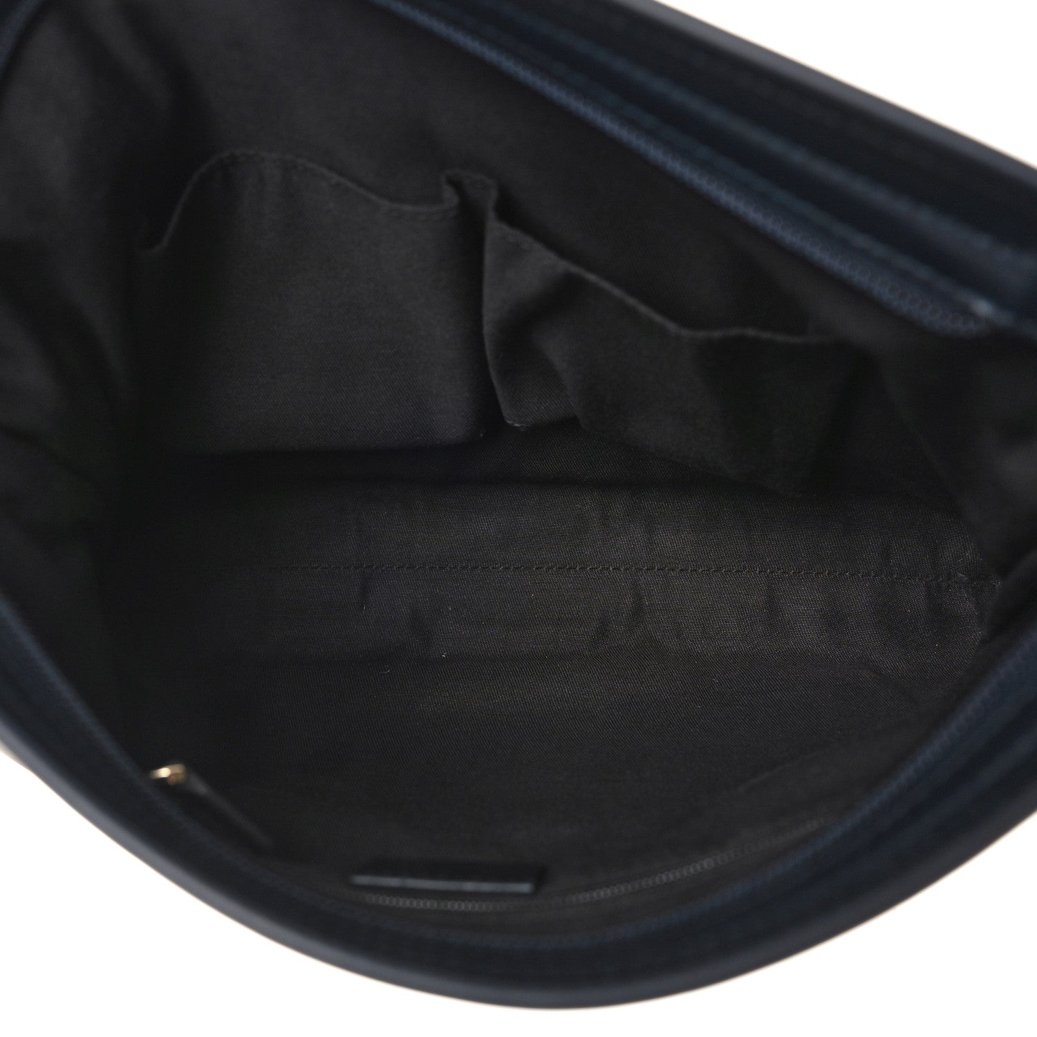 Gucci GG Supreme Monogram Web Flat Messenger Bag Navy 5 of 9