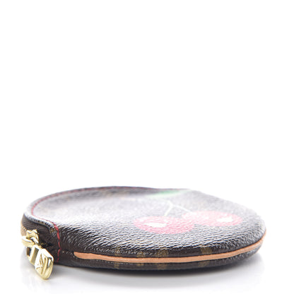 Louis Vuitton Monogram Cerises Round Coin Purse 4 of 8