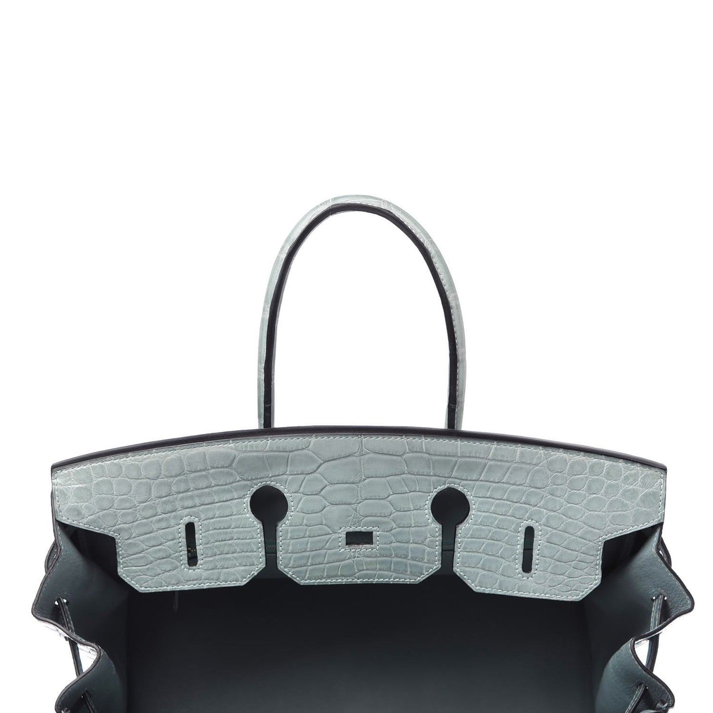 Matte Alligator Birkin 35 Ciel