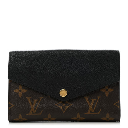 Louis Vuitton Monogram Pallas Compact Wallet Black 1 of 10
