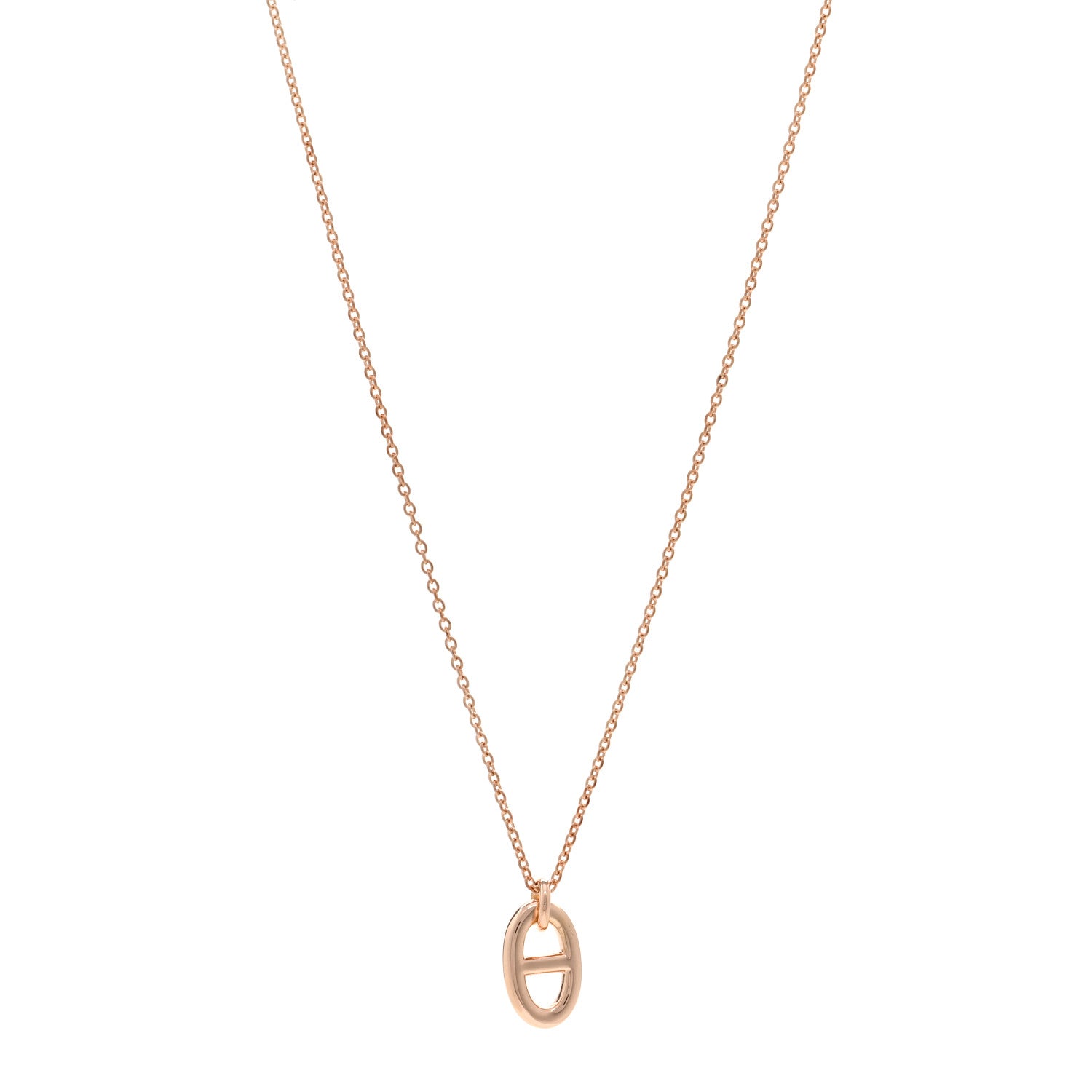 Hermes 18K Rose Gold PM Farandole Pendant Necklace 1 of 6