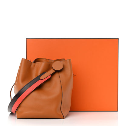 Hermes Evercolor Swift Sac Licol 17 Toffee Havane Capucine 15 of 15