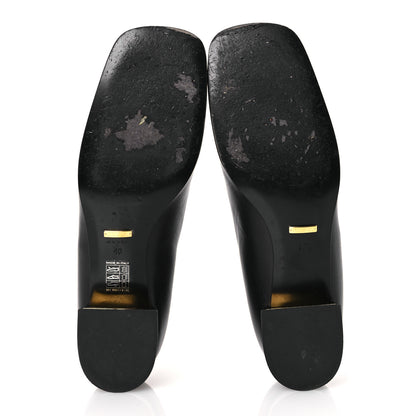 Gucci Malaga Kid Horsebit Ballet 25mm Flats 40 Black 7 of 18