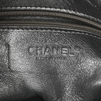 Chanel Glazed Caviar Large East West Modern Chain Tote Brown 6 of 11