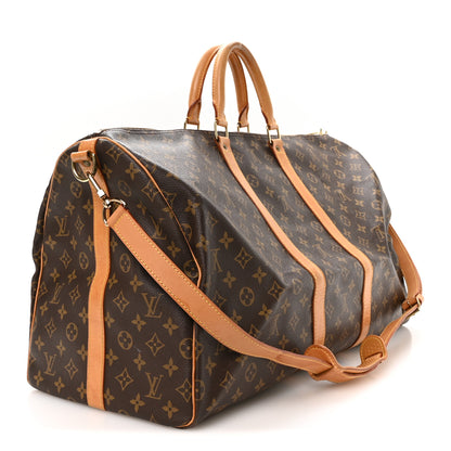 Louis Vuitton Monogram Keepall Bandouliere 55 2 of 9