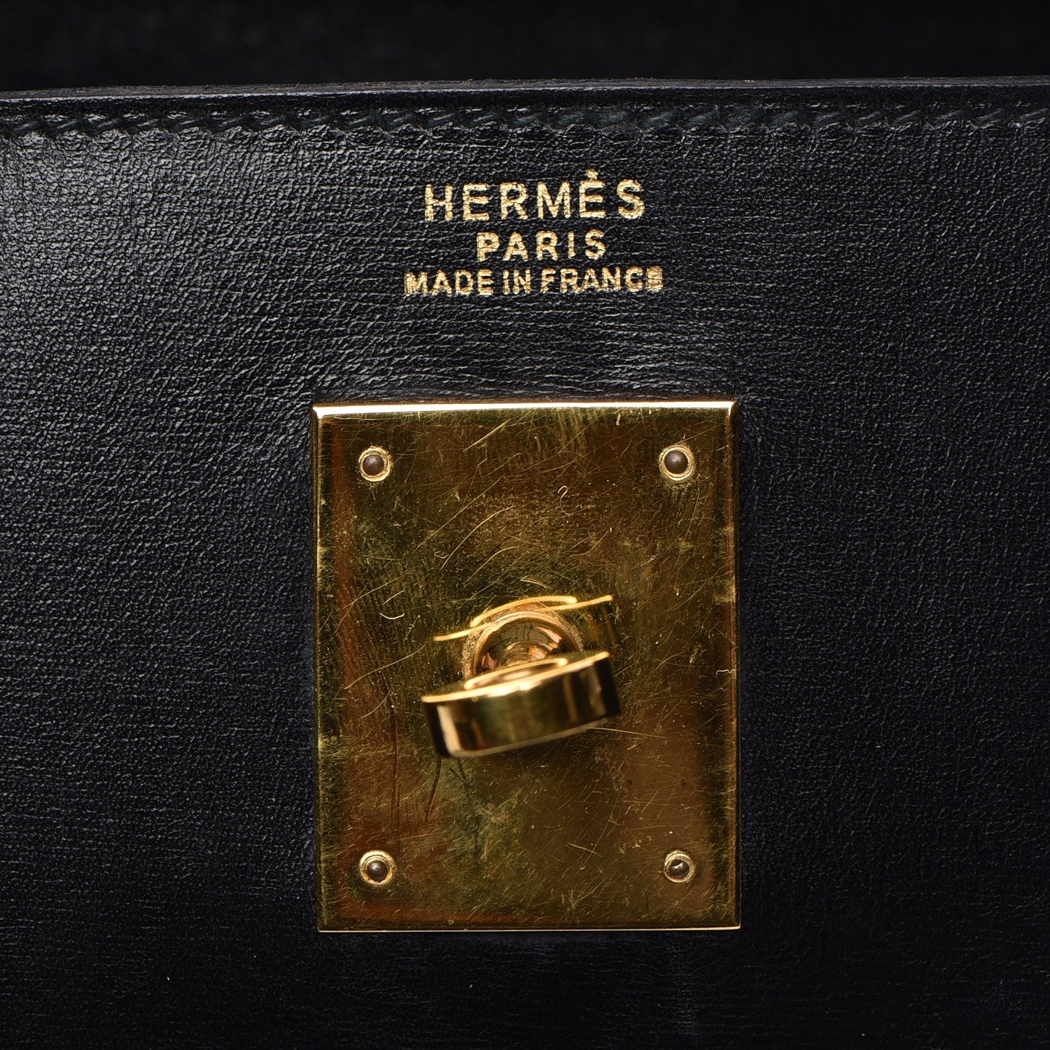 Hermes Box Kelly Retourne 32 Black 14 of 31