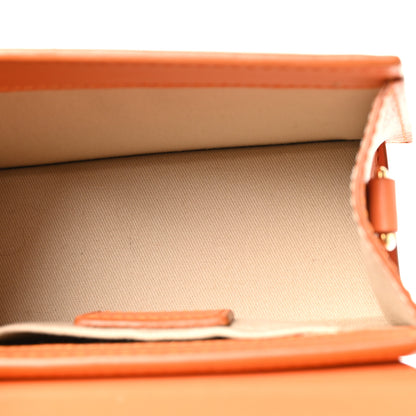 Jacquemus Smooth Calfskin Le Chiquito Noeud Orange 5 of 9