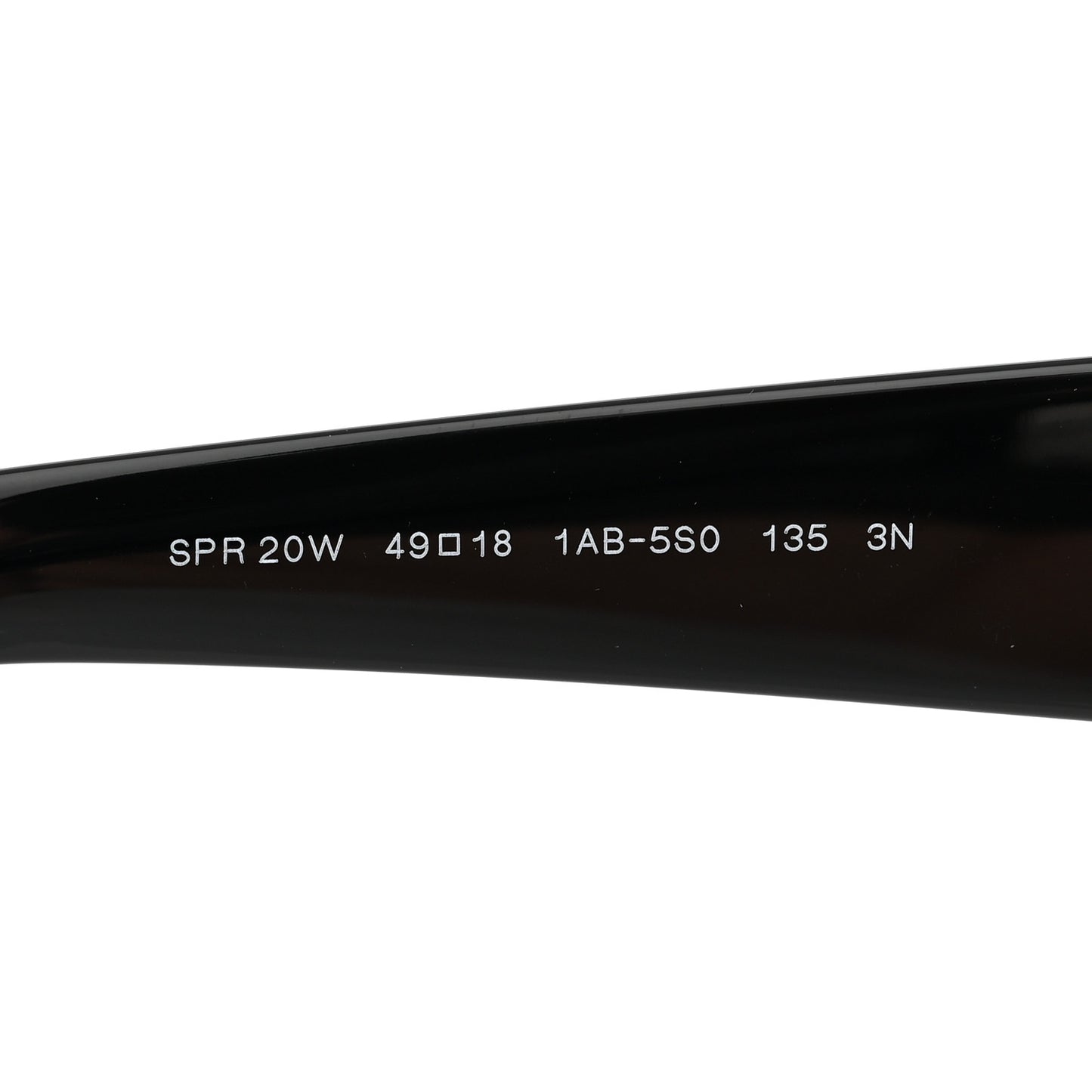 Acetate Sunglasses SPR 20W Black
