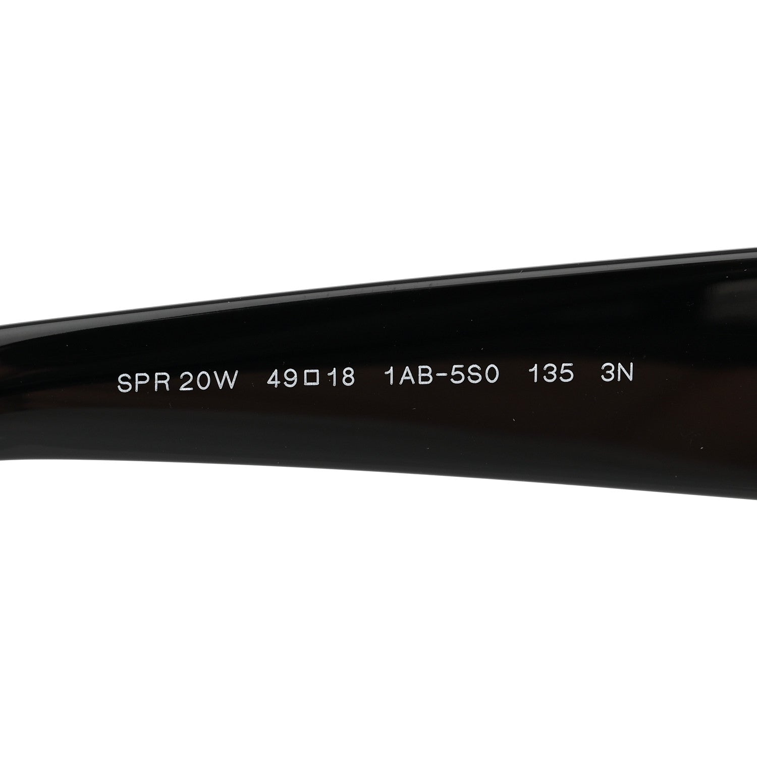 Prada Acetate Sunglasses SPR 20W Black 5 of 8