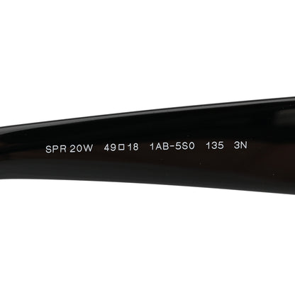 Prada Acetate Sunglasses SPR 20W Black 5 of 8