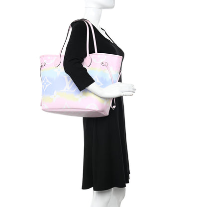 Louis Vuitton Monogram Escale Neverfull MM Pastel 2 of 13