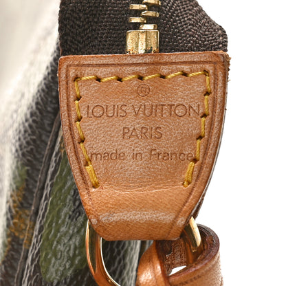Louis Vuitton Monogram Graffiti Pochette Accessories Kaki 7 of 11
