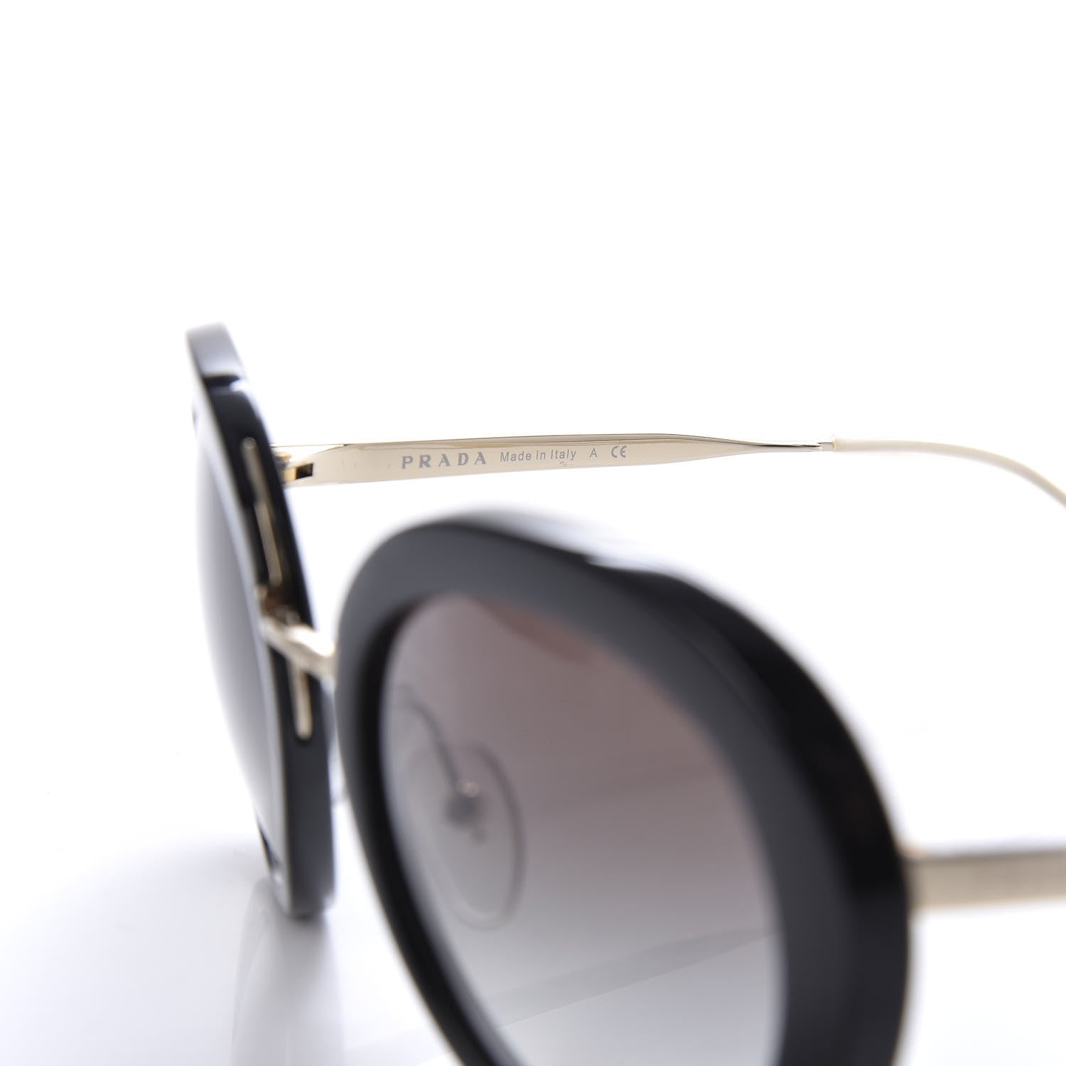 Prada Sunglasses SPR 16Q Black 5 of 8