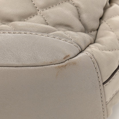 Burberry Lambskin Quilted Medium Enmore Hobo Beige 16 of 16
