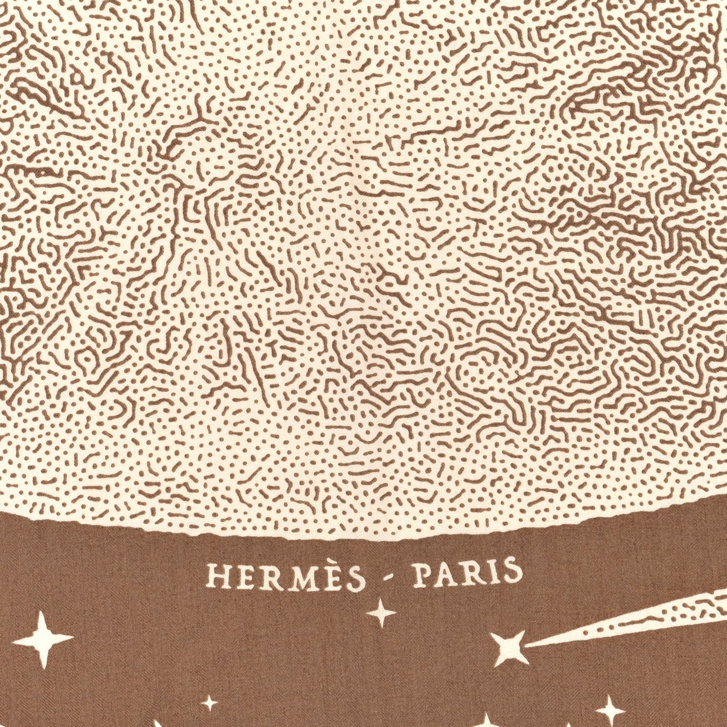 Silk Cashmere Clair De Lune Shawl 140 Camel White