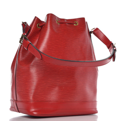 Louis Vuitton Epi Noe Castillan Red 3 of 12
