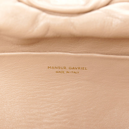 Mansur Gavriel Lambskin Cloud Clutch Biscotto 6 of 11