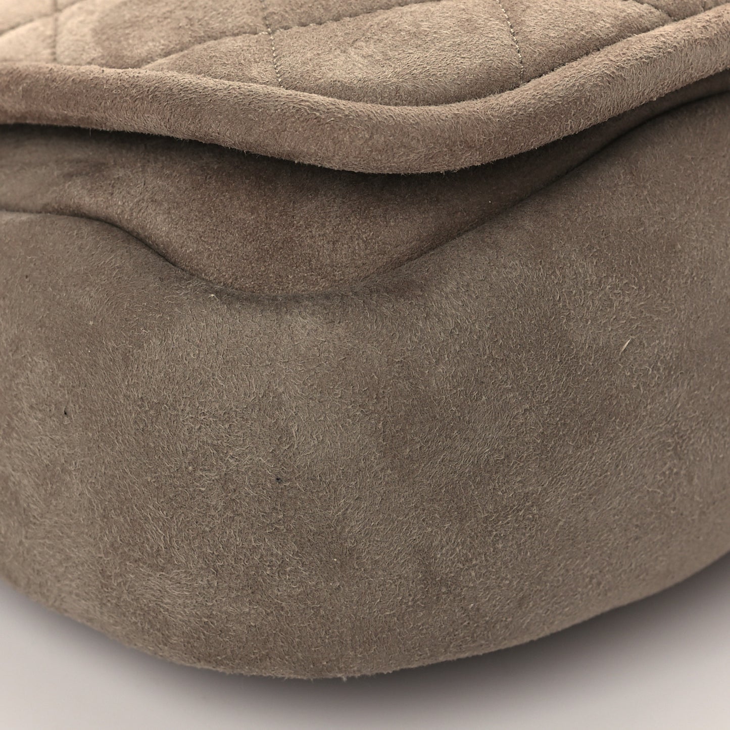 Shearling Quilted Mademoiselle Flap Light Brown
