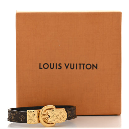 Louis Vuitton Monogram Fasten Your LV Bracelet 17 8 of 8