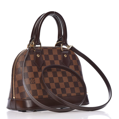 Louis Vuitton Damier Ebene Alma BB 3 of 14