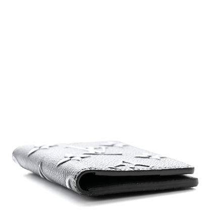 Louis Vuitton Faded Calfskin Monogram Pocket Organizer Charcoal 4 of 10