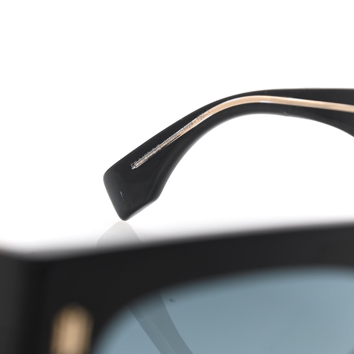 Acetate Fendi Roma Sunglasses FF 0457/G/S Black Blue