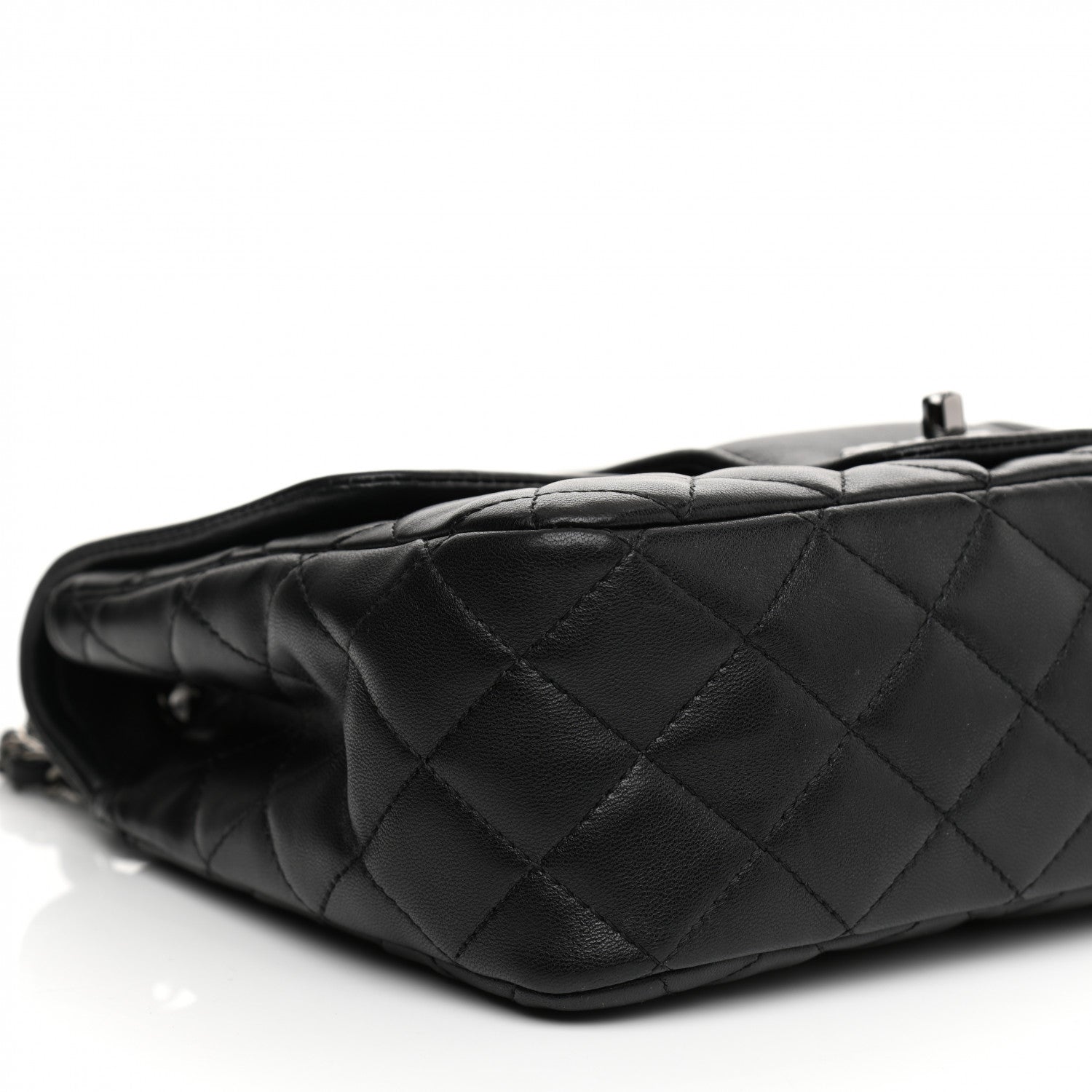 Chanel Lambskin Quilted Elementary Chic Flap Black 9 of 10