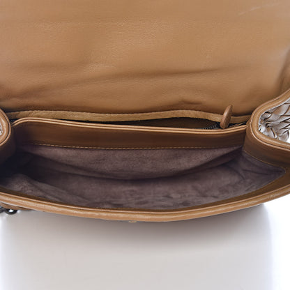 Bottega Veneta Nappa Intrecciato Small Olimpia Shoulder Bag Camel 6 of 13