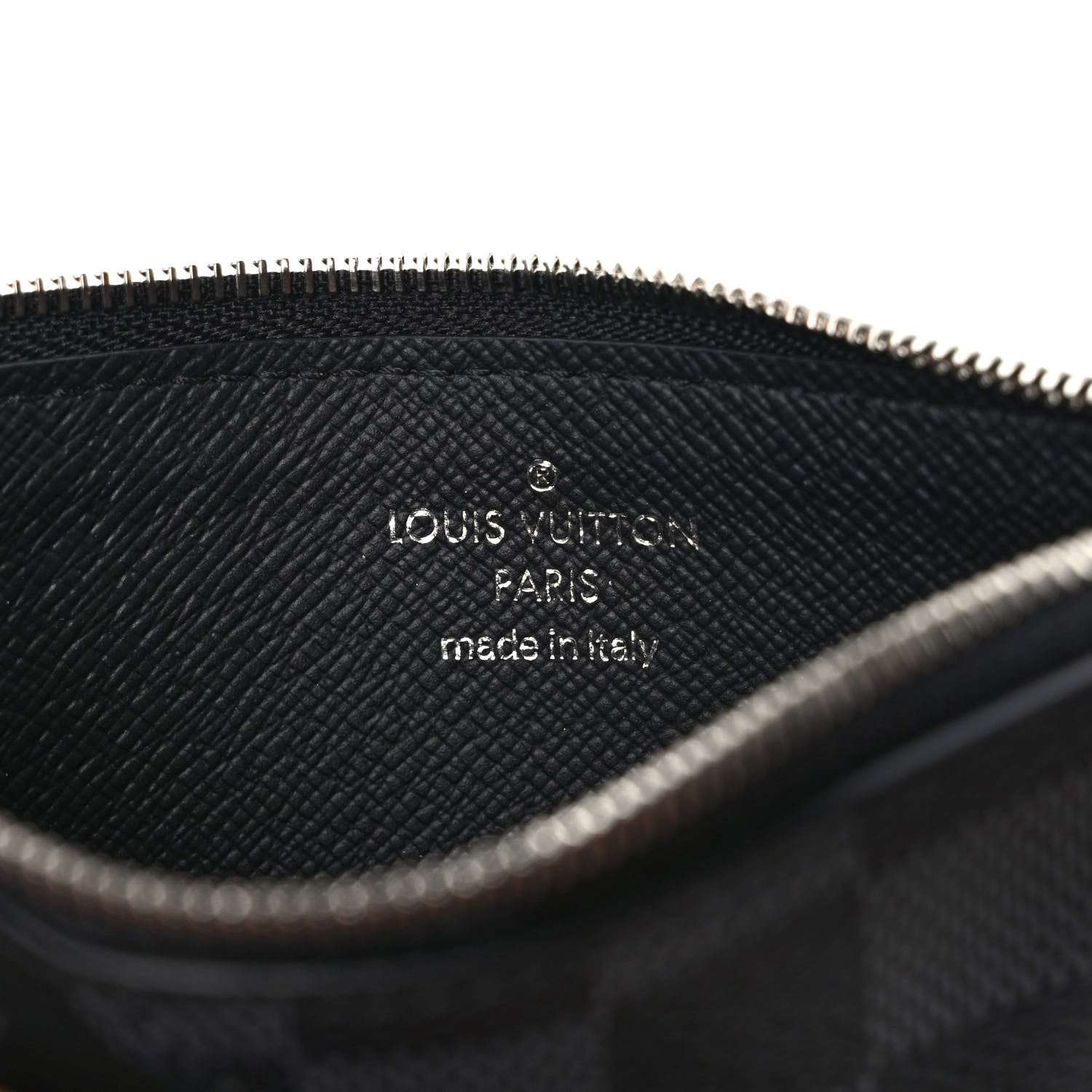 Louis Vuitton Damier Graphite Taiga Coin Card Holder 6 of 7