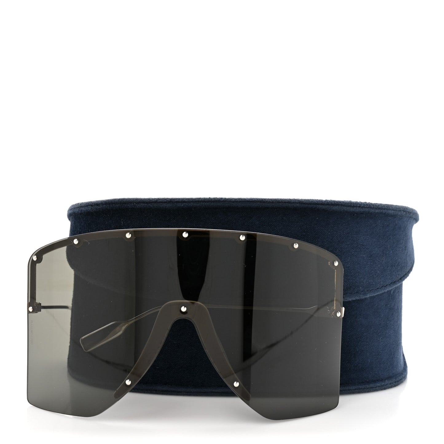 Star Studded Shield Sunglasses GG1244S Black