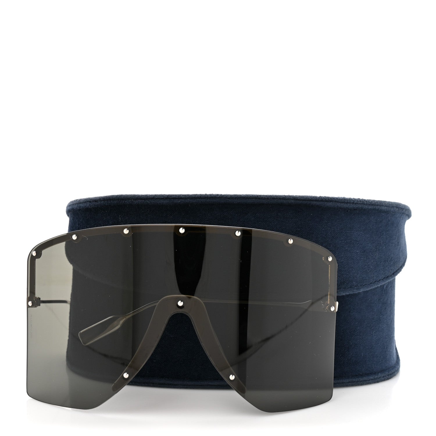Gucci Star Studded Shield Sunglasses GG1244S Black 7 of 7