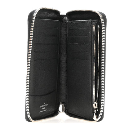 Louis Vuitton Epi Zippy Compact Wallet Black 5 of 8