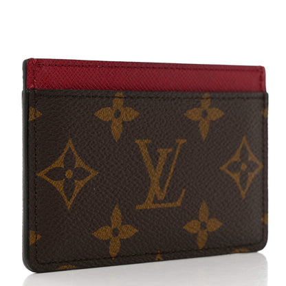 Louis Vuitton Monogram Card Holder Fuchsia 3 of 8