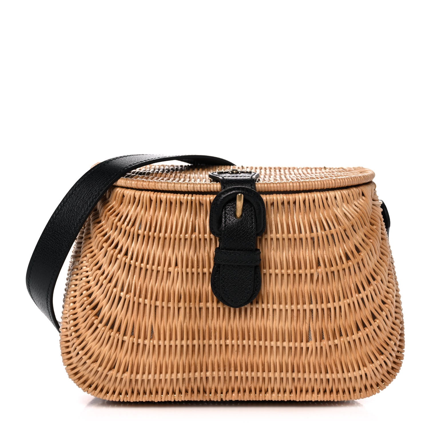 Gucci Wicker Vimni Shoulder Bag Natural 1 of 11