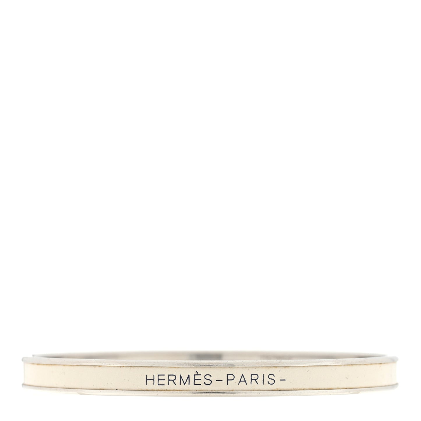 Enamel Uni Bangle White