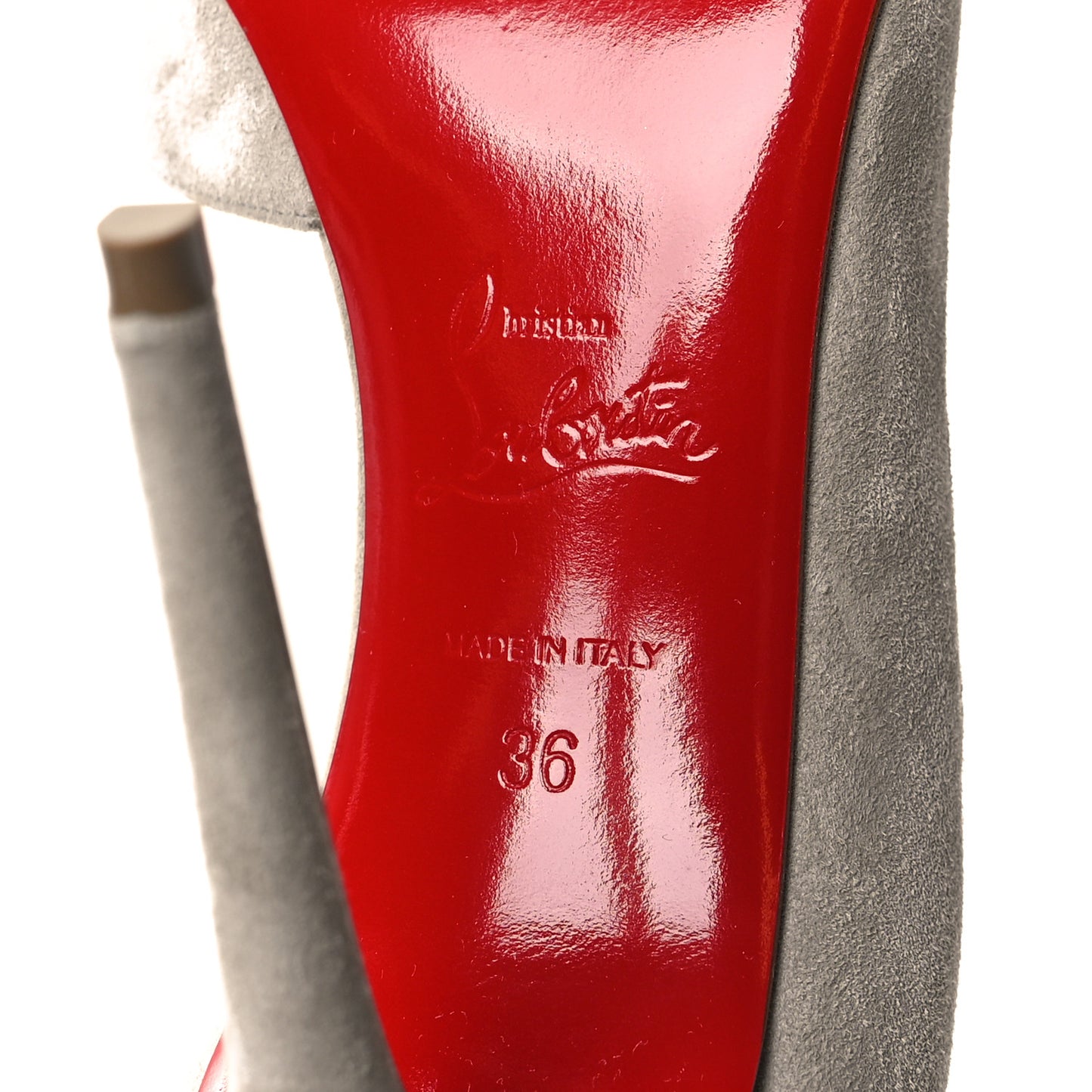 Veau Velour Iriza 100 Pumps 36 Goose