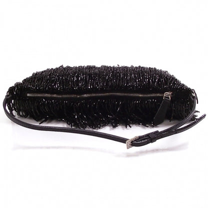 Valentino Garavani Beaded Flapper Pochette Black 5 of 7